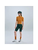 Cyklistické tričko POC W's Thermal Lite Jersey, hnedé
