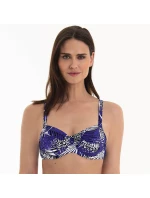 Štýl Leandra Vrchný diel plaviek 8740-1 multi colour - RosaFaia