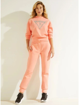 Dámska mikina O1BA69FL03S - TRCM - Lososová - Guess