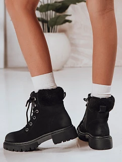 Dámske zateplené trapper čierne FashionStreet ZY1292