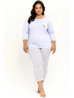 Taro Ariella 3256 3/4 2XL-3XL Z24/25 dámske pyžamo