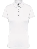 Kariban K 263 Dámske džersejové polo 20.K263 biele