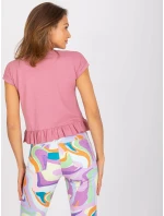 Tričko TW TS 1053.21X tmavo ružová Tričko TW TS 1053.21X tmavo ružová