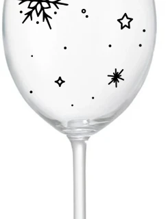 ZIMĚNKA - číry pohár na víno 350 ml