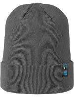 Neutral O 93055 Pletená čiapka z bio bavlny s certifikátom Fairtrade 77.9355 charcoal