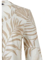 Dámska froté nočná košeľa 70231-144-6 béžová-potlač - Pastunette