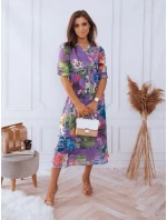 VALLERIO fialové šaty FashionStreet EY1877