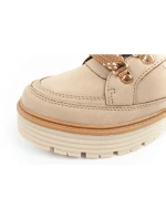 O'neill topánky zimné trappery dámske zateplené členkové topánky módne béžové hnedé dámske