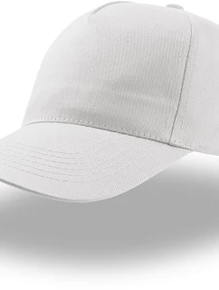 Atlantis Headwear Start Five 5-panelová bejzbalová čiapka „Start Five“ 33.0038 biela