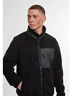 Build your Brand BY 406 Unisexová fleecová bunda „Bonded Sherpa“ 56.0406 čierna Build your Brand BY 406 Unisexová fleecová bunda „Bonded Sherpa“ 56.0406 čierna