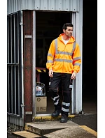 Mikina s kapucňou Yoko HVK 07 Hi-Vis 79.VK07, žltá/námornícka modrá Mikina s kapucňou Yoko HVK 07 Hi-Vis 79.VK07, žltá/námornícka modrá