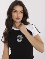 NM TS Tričko NG3772.82 čiernobiele