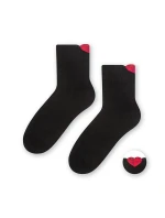 Dámske ponožky Steven art.136 Srdce Dámske ponožky Steven art.136 Srdce