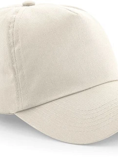 Beechfield B 10 5-panelová čiapka „Original“ 53.0010 prírodná