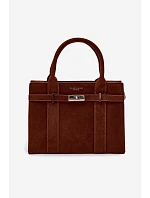 Noressa Kufřík z imitace semiše Camel