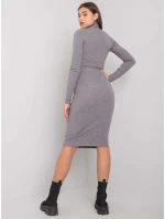 TW SK BI šaty ZS5178.84 tmavo sivé