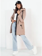 Dámska prechodná bunda parka GROLIN khaki FashionStreet TY4173