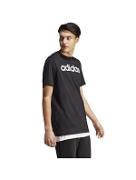 Tričko adidas Essentials Single Jersey s lineárnym vyšívaným logom M IC9274
