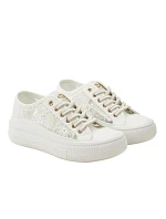 Lee Cooper dámske športové topánky white platform lace-up women's Lee Cooper dámske športové topánky white platform lace-up women's