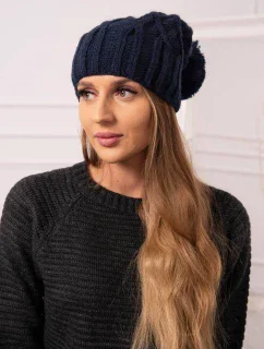 Milano fleecová čiapka K203 navy blue