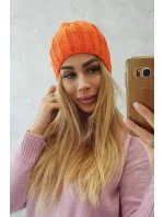 Fleecová čiapka Ida K320 oranžová