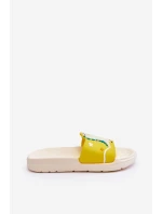 Dziecięce Klapki Dinozaur T-Rex Beżowe Bernis