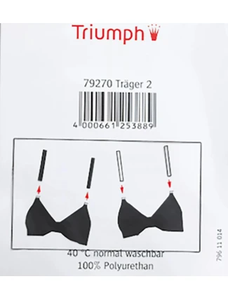 Ramienka Ersatztraeger Transparent 792 70 X - GREIGE - transparentné 0099 - TRIUMPH Ramienka Ersatztraeger Transparent 792 70 X - GREIGE - transparentné 0099 - TRIUMPH