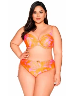 Plavky Ava SK 214 Tangerine Maxi s plnými košíčkami Plavky Ava SK 214 Tangerine Maxi s plnými košíčkami