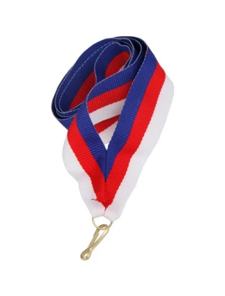 Stuha 22 mm - modrá, červená a biela Stuha 22 mm - modrá, červená a biela