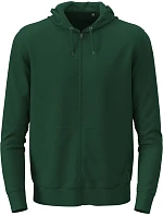 Stedman Classic Zip Hoodie Mikina s kapucňou „Classic“ 05.4500 fľaškovozelená