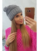 Dámska čiapka Elora K336 tmavo šedá