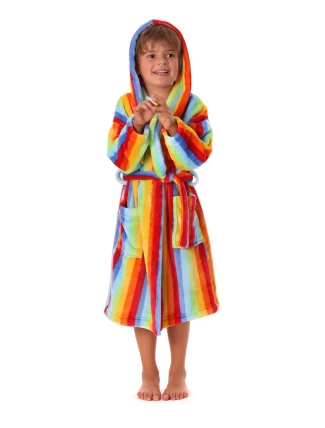 Detský župan 9156 Capri s kapucňou - Vestis