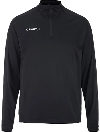 Craft Teamwear Evolve 2.0 Half Zip M Pánska tréningová bunda s 1/4 zipsom 82.4758 čierna