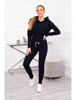 Sada so širokými rebrami tmavo modrá Sada so širokými rebrami tmavo modrá