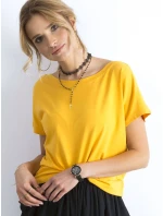 Tričko RV TS 4662.86 tmavo žltá