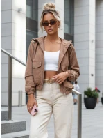 Dámska prechodná bunda BELIJ camel FashionStreet TY4258 Dámska prechodná bunda BELIJ camel FashionStreet TY4258