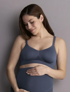 Seamless podprsenka na dojčenie moldovaná 5096 sky grey - Anita Maternity