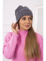 Dámska čiapka Danuta K331 tmavo šedá
