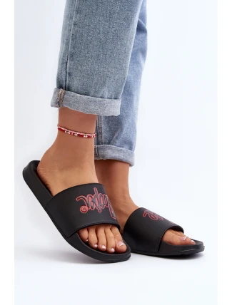 Damskie Klapki Lee Cooper LCW-24-42-2483L Czarne