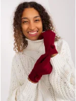 AT RK 23904 rukavice.26 bordová