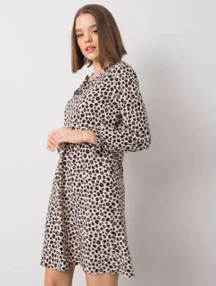 Šaty WN SK R817.66 svetlo béžová