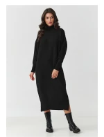 Dámské šaty oversize model 217887 Makadamia Dámské šaty oversize model 217887 Makadamia