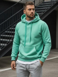 Pánska mikina s kapucňou mint FashionStreet BX4946