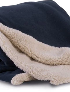 K-up KP 431 Fleecová deka Sherpa 20.0431 tmavomodrá