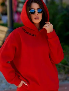 Izolovaná súprava s výšivkou Los Angeles červený