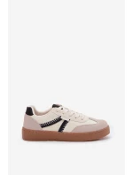 Dámské nízké tenisky černo-bílé Denelisse