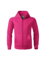 Trendy mikina na zips pre deti fialová