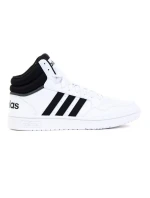 Pánska športová obuv Hoops 3.0 Mid M GW3019 White with Black - Adidas