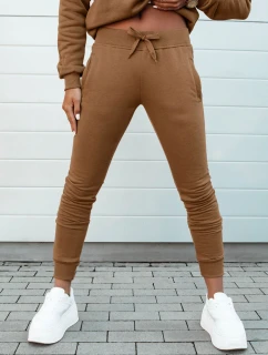 Dámske tepláky FITS hnedé FashionStreet UY2146
