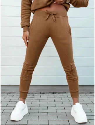 Dámske tepláky FITS hnedé FashionStreet UY2146 Dámske tepláky FITS hnedé FashionStreet UY2146